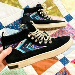 Inkkas Black Suede Leather Coyote Camping Boot